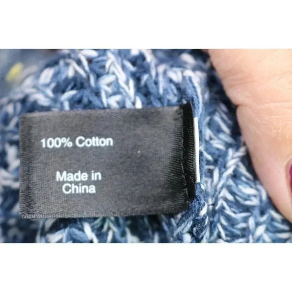 Lane Bryant Open Knit Sweater-22/28-Batwing Sleeves-NWT - Picture 7 of 8